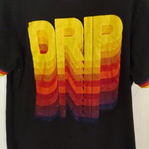 A drip tee shirt